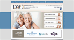 Desktop Screenshot of bountifuldermatology.com